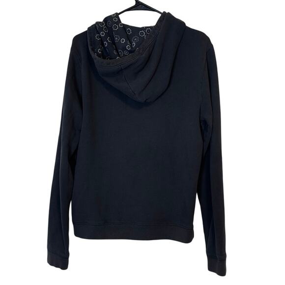 Aeropostale Y2K Full Zip Hoodie Jacket Size XL Gray Spell Out Embroidered Logo - Picture 3 of 12